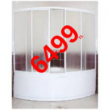 90 x 90 Oval Küvet üstü Polistiren Mika